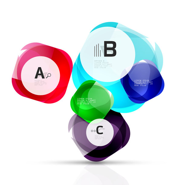 白色的方形和样本文本图片下载