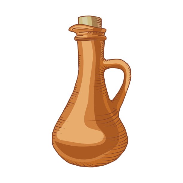 橄榄油在白色的瓶子里图片下载