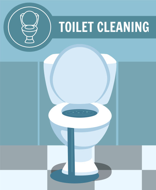 马桶堵塞漏水图片下载