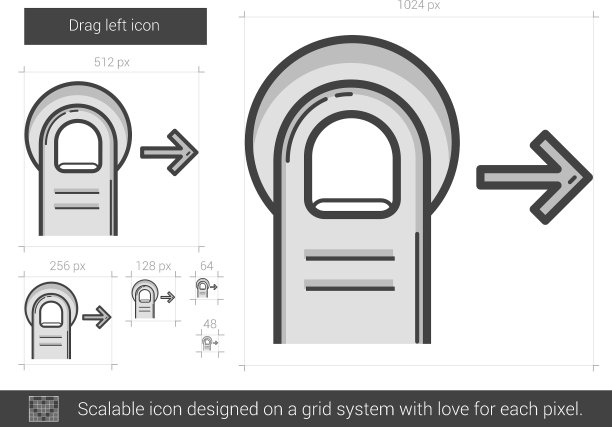 拖动右线图标图片下载