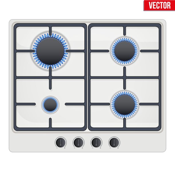 煤气炉表面有火焰图片下载