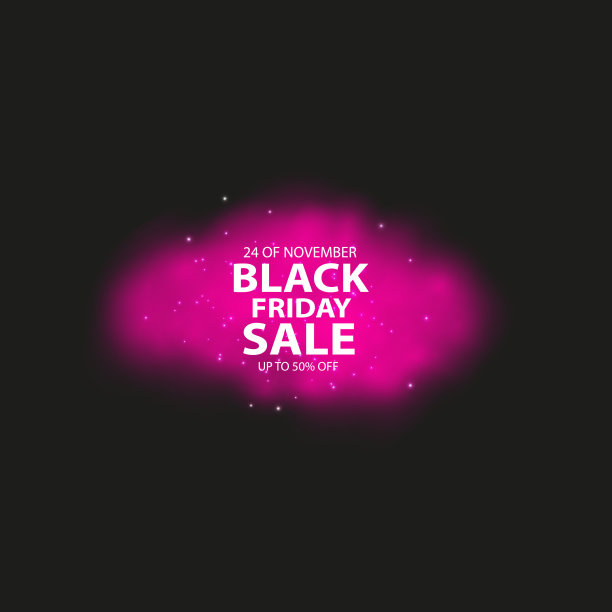 黑色星期五是炙手可热的黑色网络横幅图片下载