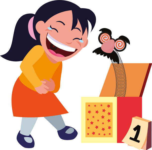 女孩愚人节图片下载