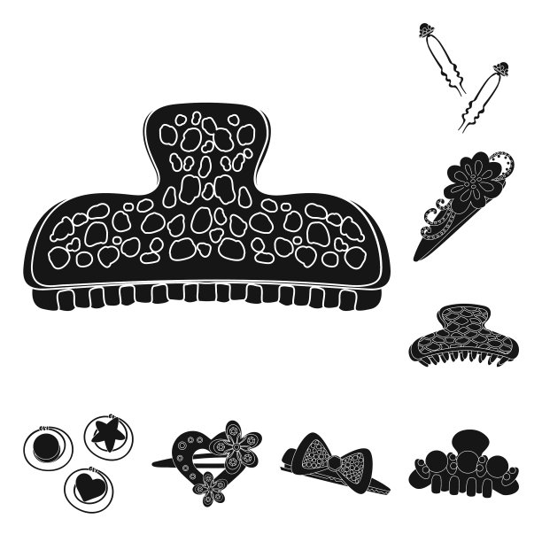 孤立的对象的发型和女性象征图片下载