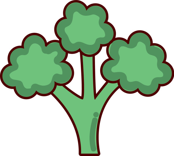 绿色美味的西兰花健康水果图片下载