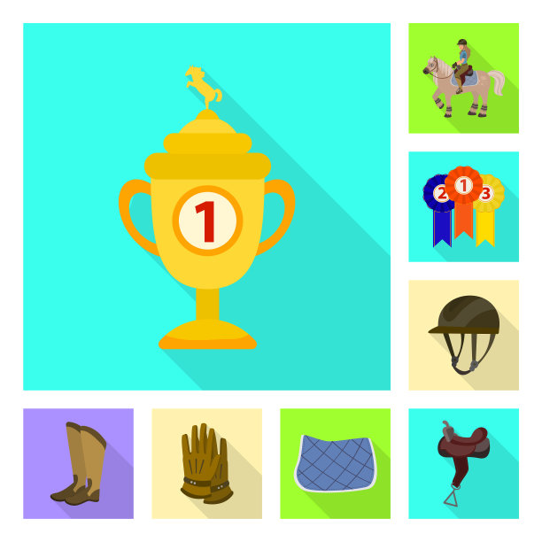 赛道和赛车图标设置图片下载