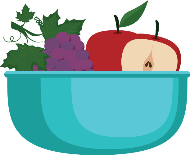 美味的水果盘健康食品图片下载