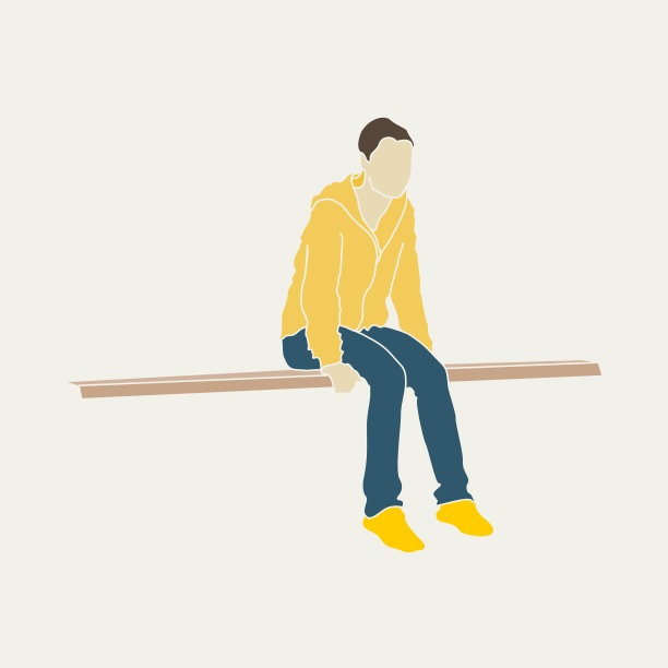 侧影一个男孩的侧影图片下载