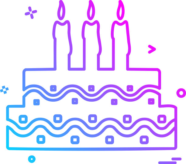 蛋糕图标设计图片下载