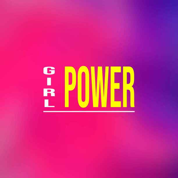 现代背景下的女孩力量生活名言图片下载