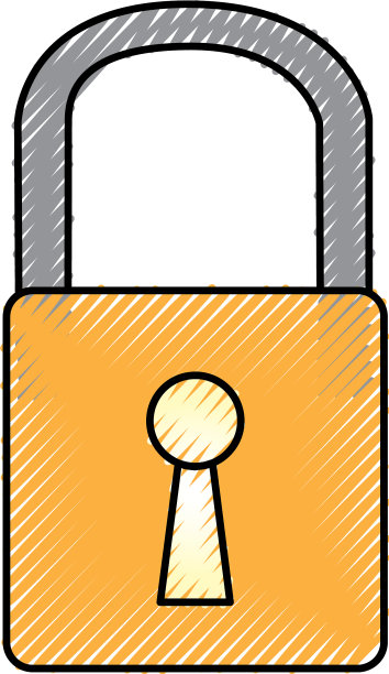 挂锁安全隔离图标图片下载