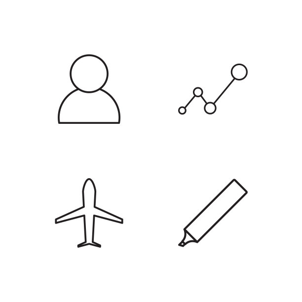 业务简单概述图标集图片下载