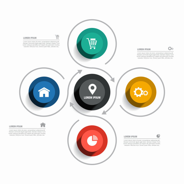 信息图设计模板与地方为您图片下载