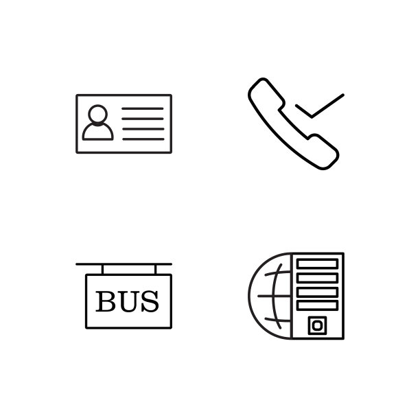 业务简单概述图标集图片下载