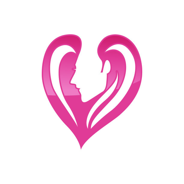 女性沙龙和商店的标志图片下载