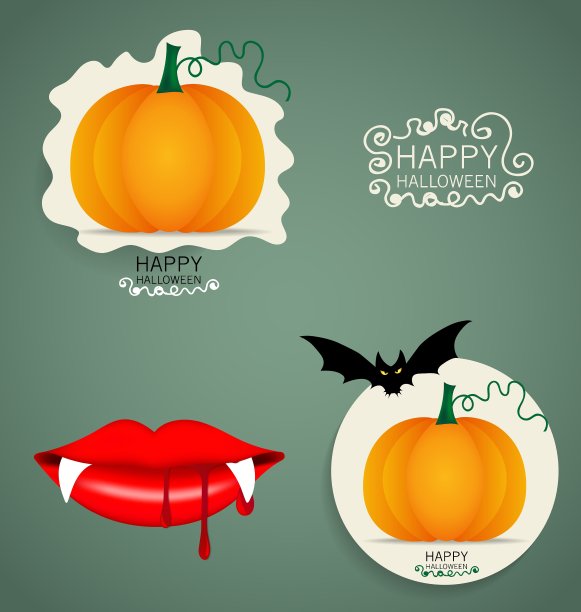 万圣节快乐设计背景与万圣节图片下载