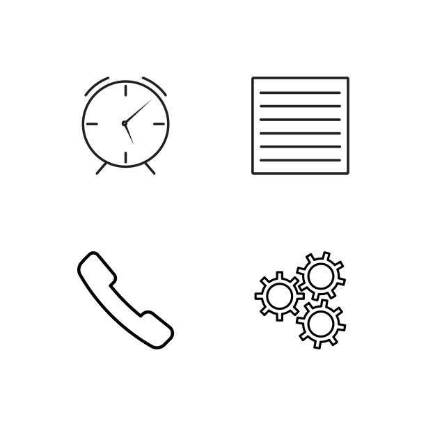 业务简单概述图标集图片下载