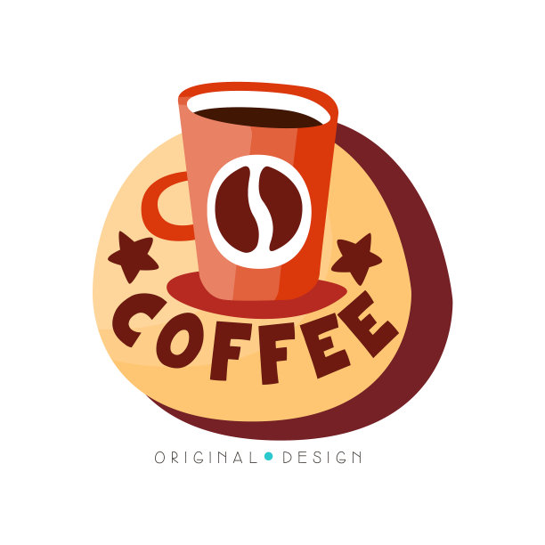 咖啡厅logo设计模板或自助餐厅图片下载