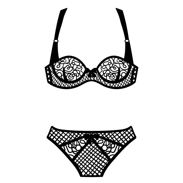 手绘内衣内裤和胸罩套图片下载