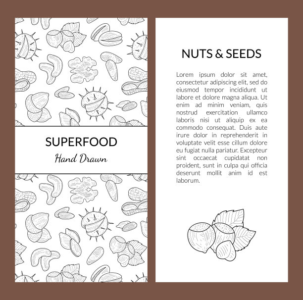 超级食物卡片模板与地方为您的文本图片下载
