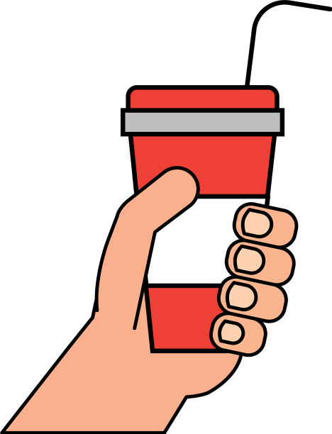 手捧汽水杯看电影图片下载