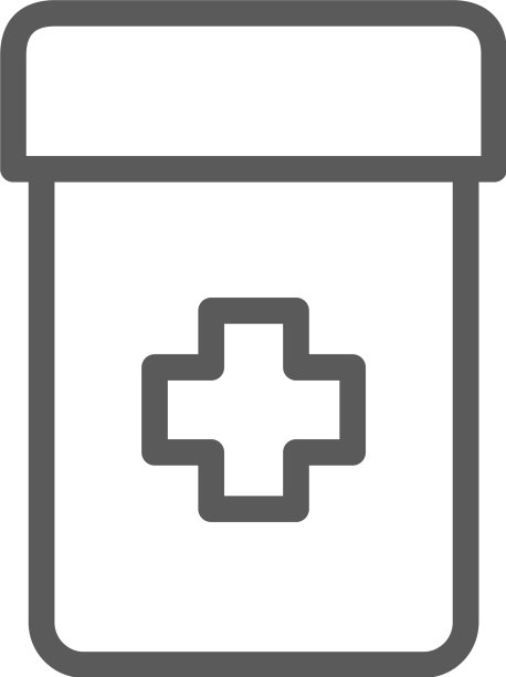 药瓶线条图标图片下载