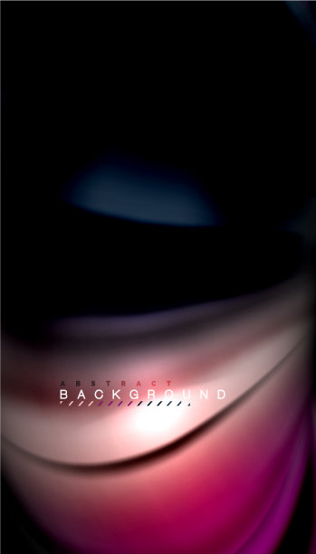 抽象波浪线条流体彩虹风格的颜色图片下载