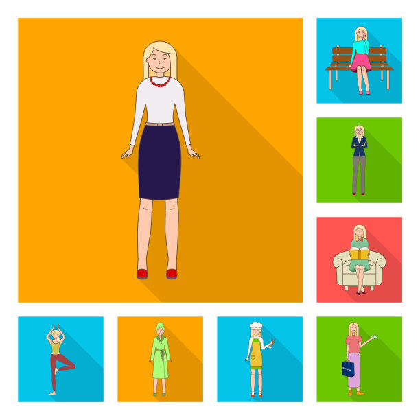 女人和身体符号图片下载