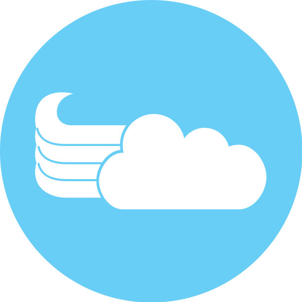 可爱的幻想云图标图片下载