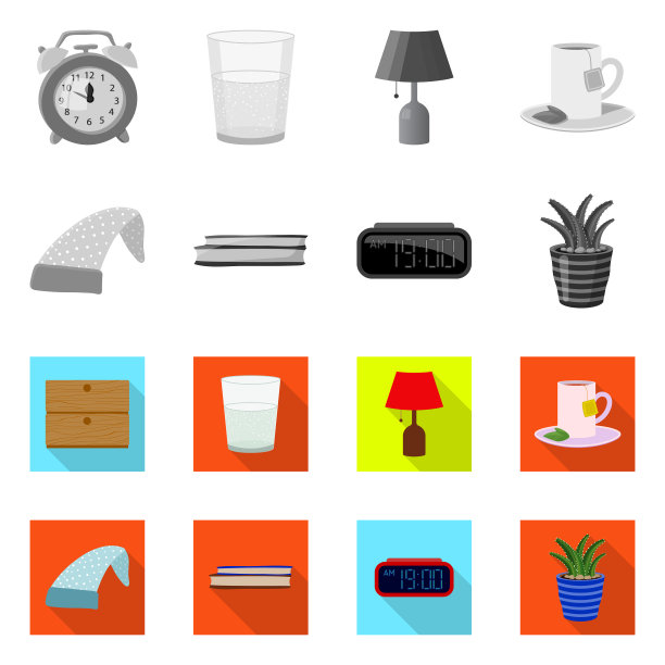 梦想和夜晚的图标集图片下载