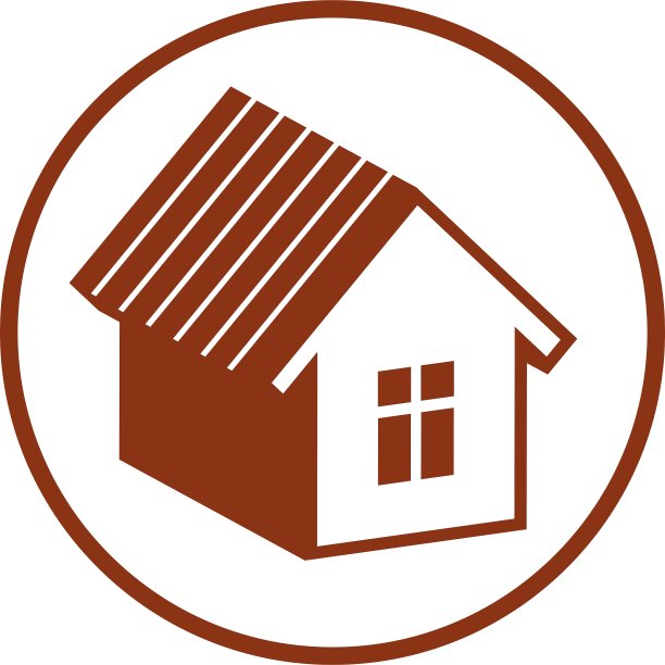 房屋标志房产中介机构徽章图片下载