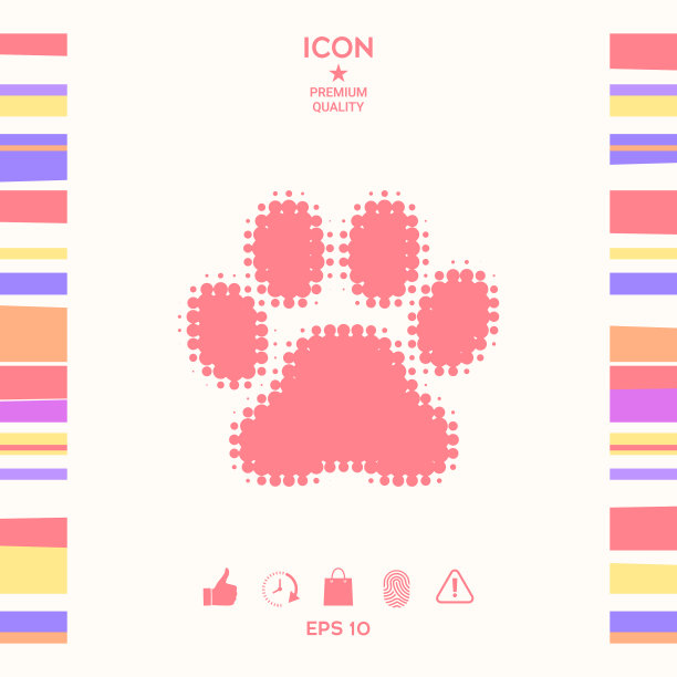 爪半色调标志图片下载