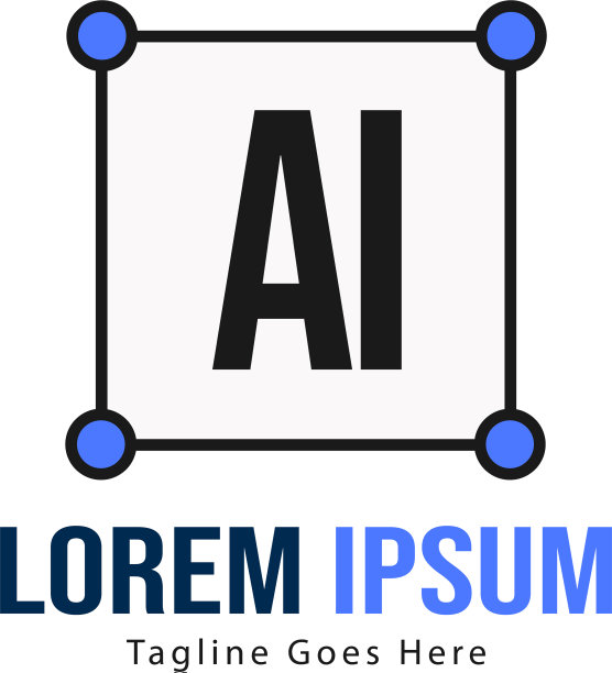 Ai字母标识设计创意现代Ai字母图片下载