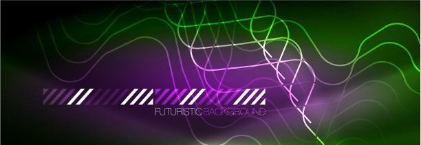 闪亮的霓虹灯背景技术设计图片下载