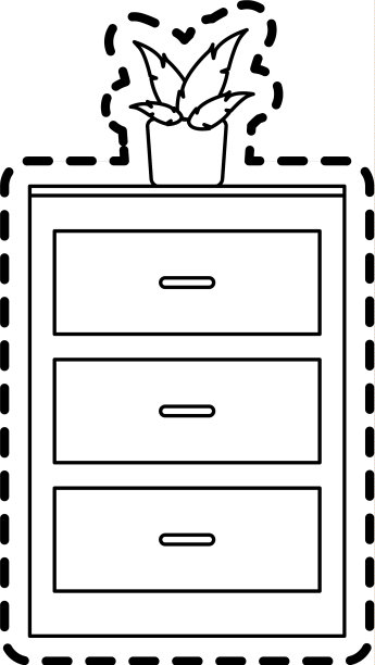 档案家具图标形象图片下载