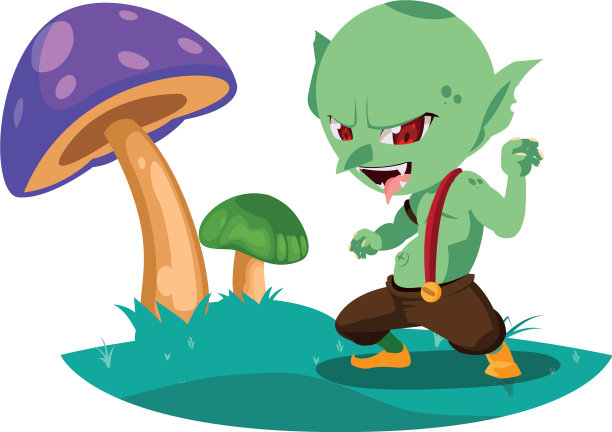 丑陋的巨魔在营地魔法角色图片下载