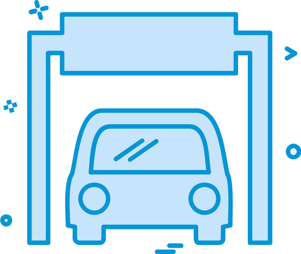 汽车车间图标设计图片下载