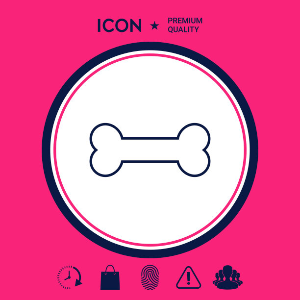 骨骼线图标图片下载