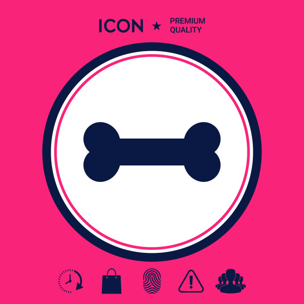 骨标志图标图片下载