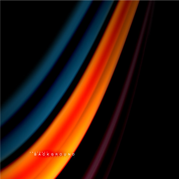 流体混合颜色波抽象图片下载