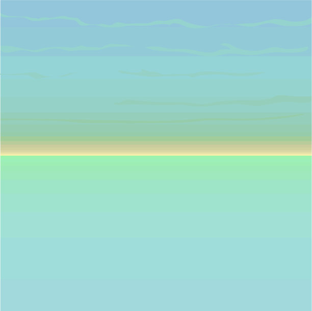 孤独美丽的海景与日落图片下载