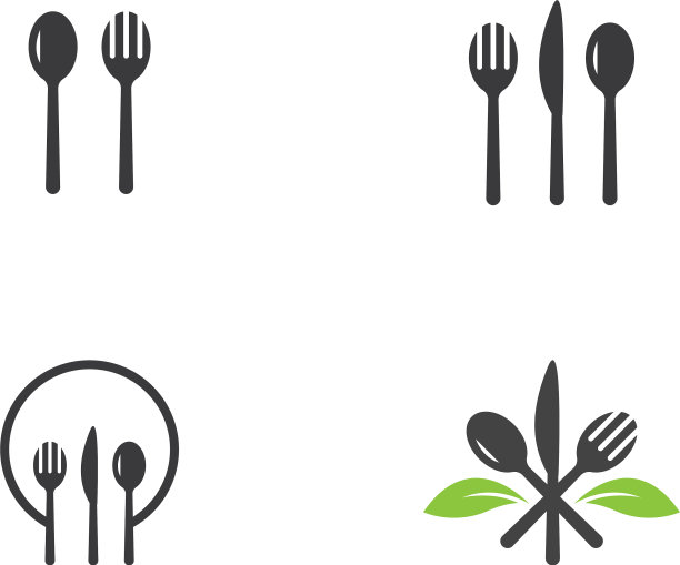 食品封面图标库存图片下载