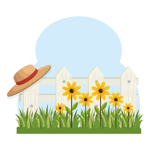 可爱的花园植物栽培图片下载