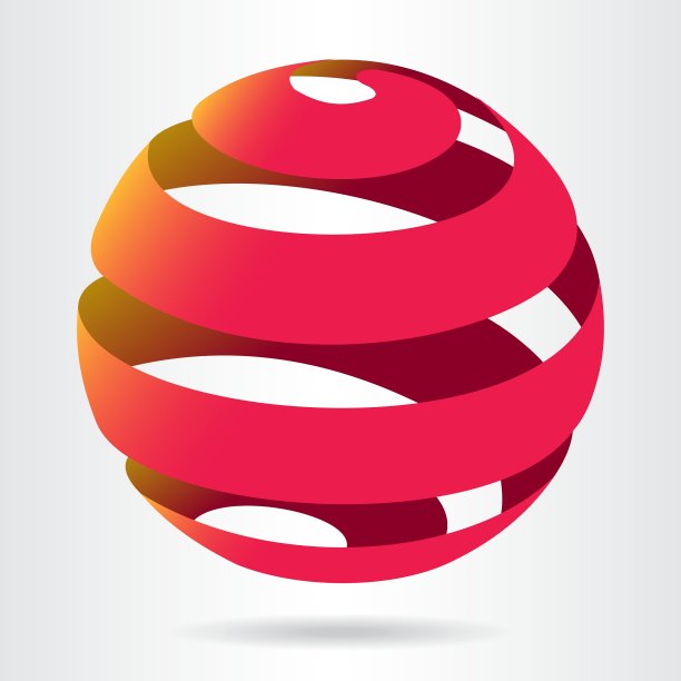 丝带球球图片下载