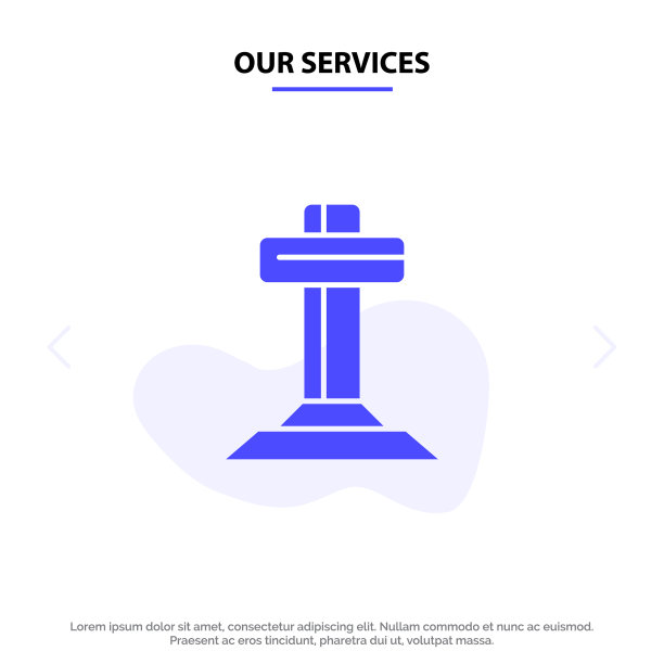 我们的服务贯穿基督教复活节图片下载