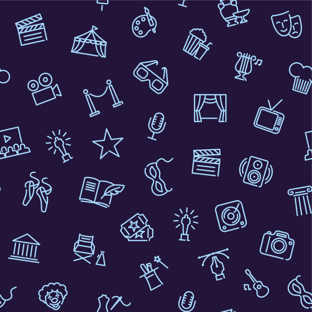 艺术与娱乐无缝衔接的背景图片下载