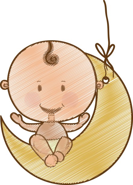 可爱宝宝图标形象图片下载