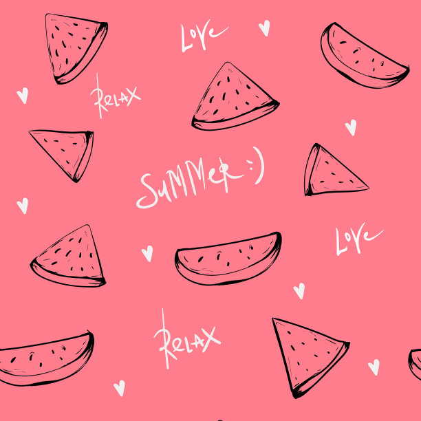 鲜艳多彩的图案无缝搭配图片下载