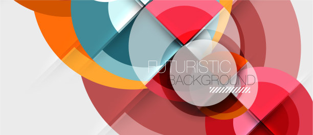 圆形几何设计模板图片下载