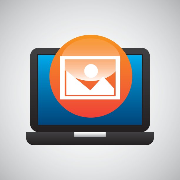 笔记本电脑图标图像社交媒体图片下载